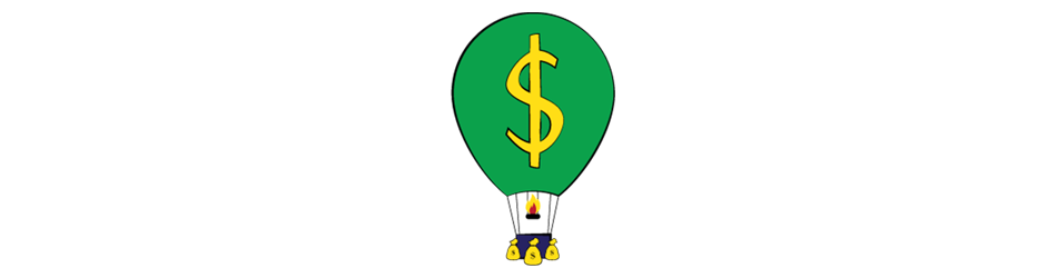 Hot Air Balloon Illustration for Investing Article